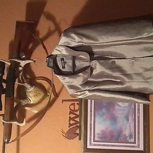 Wedding Upcoming ? Kasper BLAZER & TIERED SKIRT Champagne  🍾 MOTHER NWOT sz 16